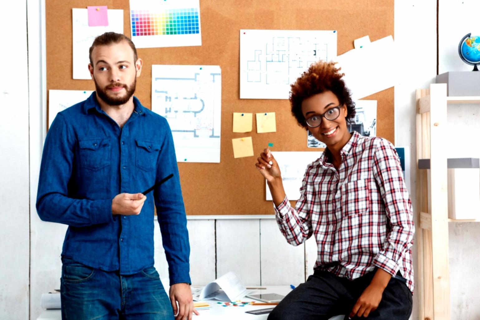 Business finance planning session with documents and calculations