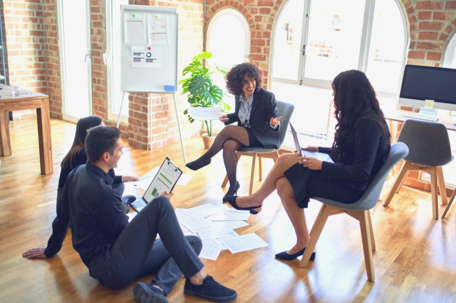 Business finance consultation session showing practical financial planning